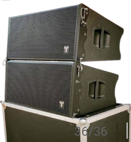 Line Array Dual 12inch TA212 (Pair with Flight Case)