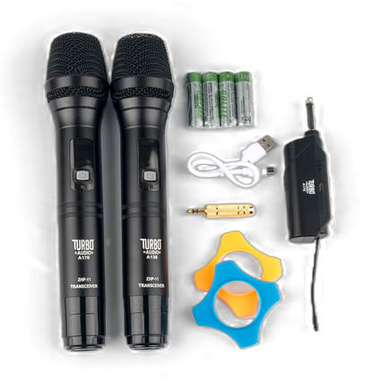 TURBO AUDIO A-170 DUAL MICROPHONE