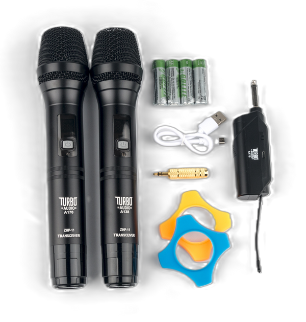 TURBO AUDIO A-170 DUAL MICROPHONE