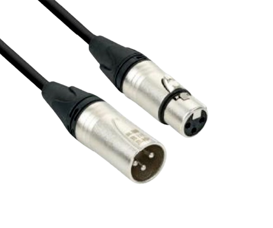 SLV XLR Male to Female Cable – 100% Pure Copper Audio Cable