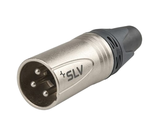 SILVER XLR MALE (MODEL M-01)