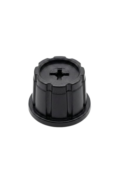 A249 Rotary Control Knob for Potentiometer – Time/Volume Adjustment Knob (Black)