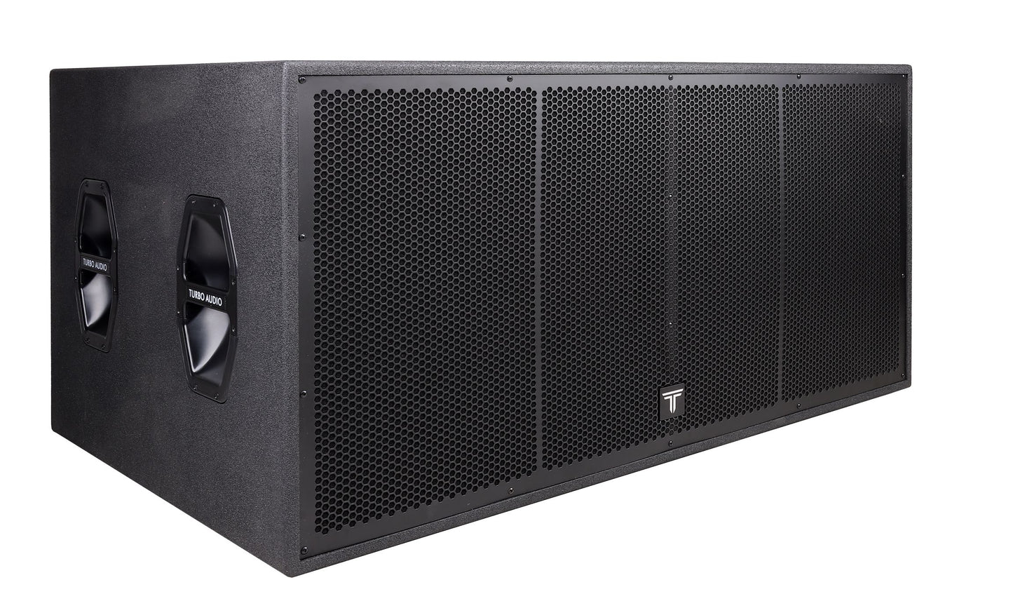TA218 Dual 18” Subwoofer | 2000W Neodymium Driver | 4.5” Quad Voice Coil | High Power Bass System