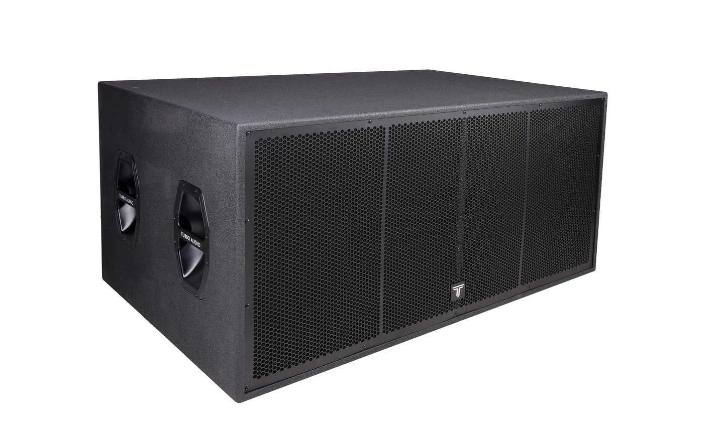 TA218 Dual 18” Subwoofer | 2000W Neodymium Driver | 4.5” Quad Voice Coil | High Power Bass System