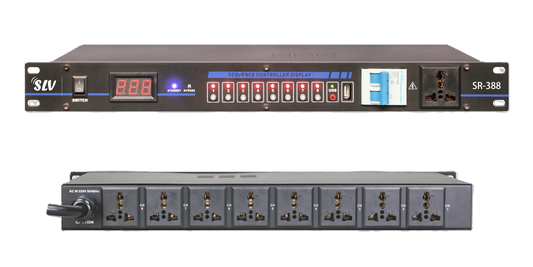 Power Sequencer – 8 Channel With Digital Voltage Display
