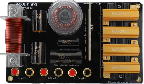 S715XL Premium Network for Stage Monitors and Single 2-Way Cabinets