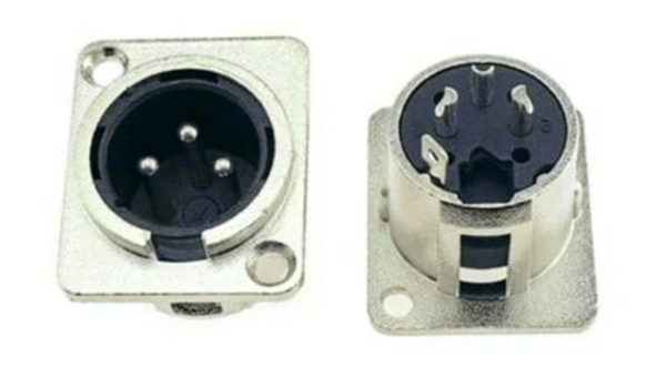 XLR FEMALE MOUNT SOCKET