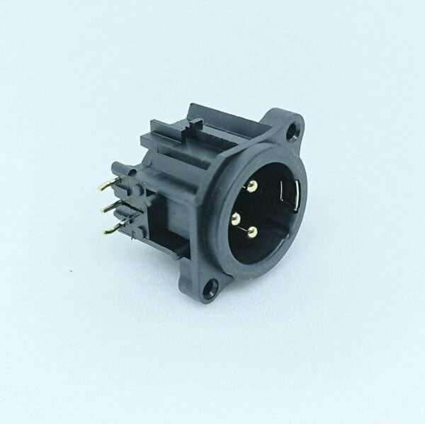 A395 JL17XCA XLR Male Receptacle (3 Pin) (PACK OF 2)